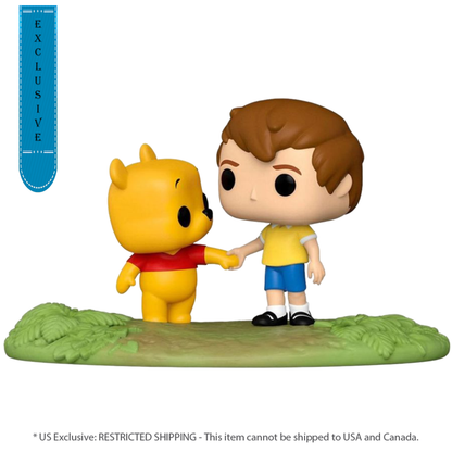 Funko Pop Winnie the Pooh Christopher with Pooh US Exclusive Pop! Moment [RS]