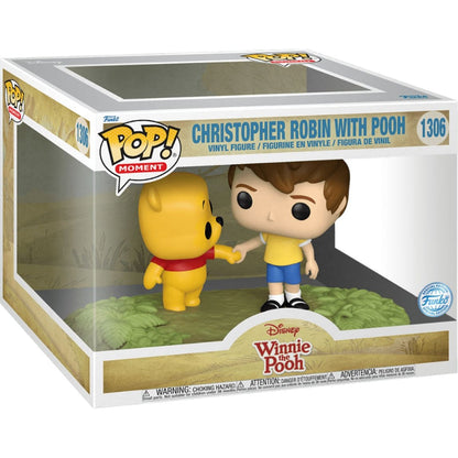 Funko Pop Winnie the Pooh Christopher with Pooh US Exclusive Pop! Moment [RS]