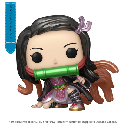 Funko Pop Demon Slayer Nezuko Kamado Metallic US Exclusive Pop! Vinyl [RS]