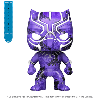 Funko Pop Black Panther (2018) Black Panther (Artist Series) US Exclusive Pop! Vinyl [RS]