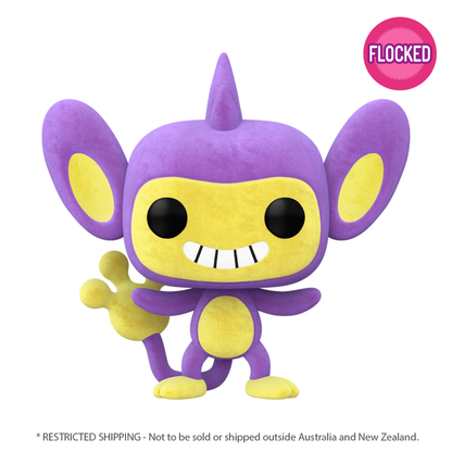 Funko Pop Pokemon Aipom Flocked Pop! Vinyl [RS]