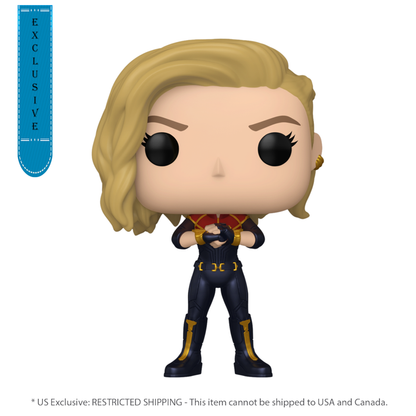 Funko Pop The Marvels (2023) Captain Marvel US Exclusive Pop! Vinyl [RS]