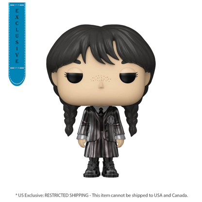 Funko Pop Wednesday (TV) Wednesday Addams Metallic US Exclusive Pop! Vinyl [RS]