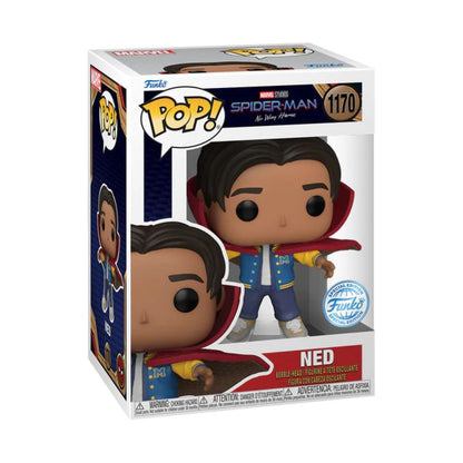Funko Pop Spider Man: No Way Home Ned with cloak US Exclusive Pop! Vinyl [RS]