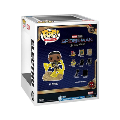 Funko Pop Spider Man: No Way Home Electro Build A Scene US Exclusive Pop! Deluxe [RS]