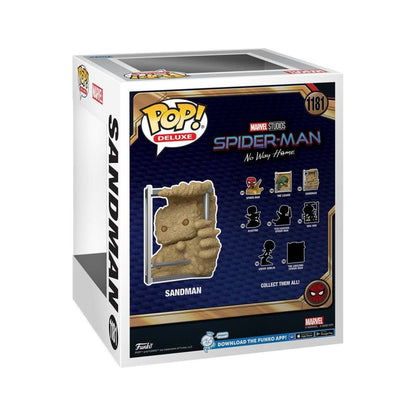 Funko Pop Spider Man: No Way Home Sandman Build A Scene US Exclusive Pop! Deluxe [RS]