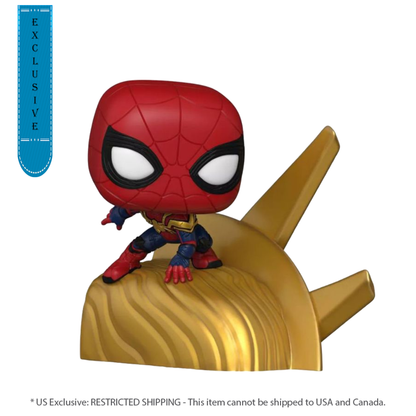 Funko Pop Spider Man: No Way Home Spider Man Build A Scene US Exclusive Pop! Deluxe [RS]
