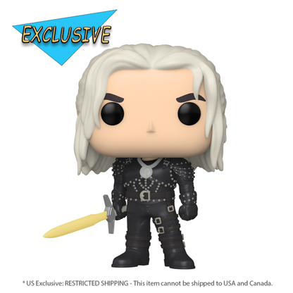 Funko Pop The Witcher (TV) Geralt with sword US Exclusive Glow Pop! Vinyl [RS]
