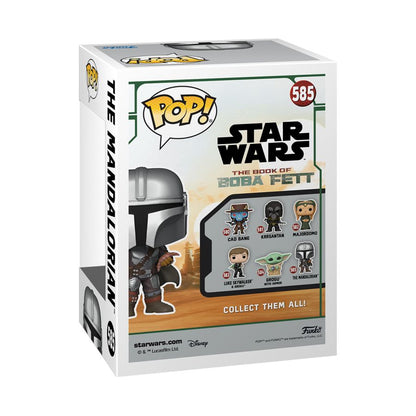 Funko Pop Star Wars: Book of Boba Fett Mandalorian with Pouch Pop! Vinyl