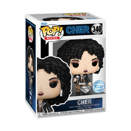 Funko Pop Cher If I Could Turn Back Time Diamond Glitter US Exclusive Pop! Vinyl [RS]