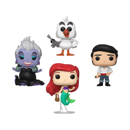 Funko Pop Little Mermaid (1989) Ariel, Prince Eric, Scuttle & Ursula US Exclusive Pop! Vinyl 4 Pack [RS]