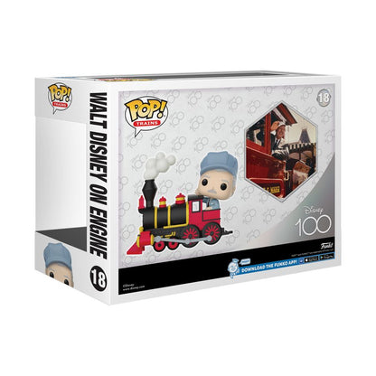Funko Pop Disney 100th Walt Disney on Engine US Exclusive Pop! Train [RS]