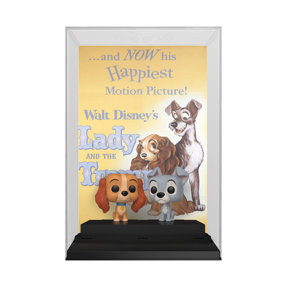 Funko Pop Disney: D100 Lady & the Tramp Pop! Movie Poster