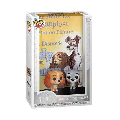 Funko Pop Disney: D100 Lady & the Tramp Pop! Movie Poster