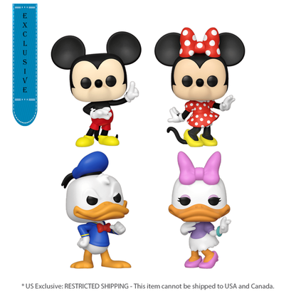 Funko Pop Disney Classics US Exclusives Pop! 4 Pack [RS]