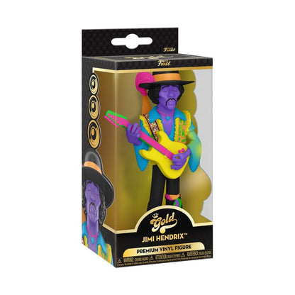 Funko Pop Jimi Hendrix Jimi Hendrix Blacklight 5" Vinyl Gold