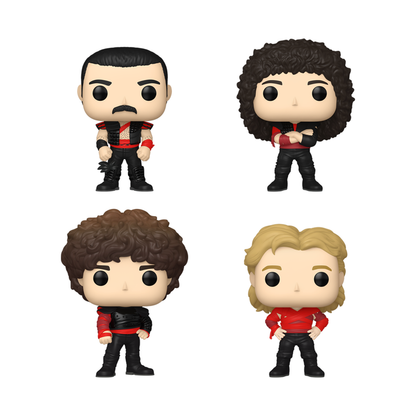 Funko Pop Queen Radio Gaga Pop! 4 Pack