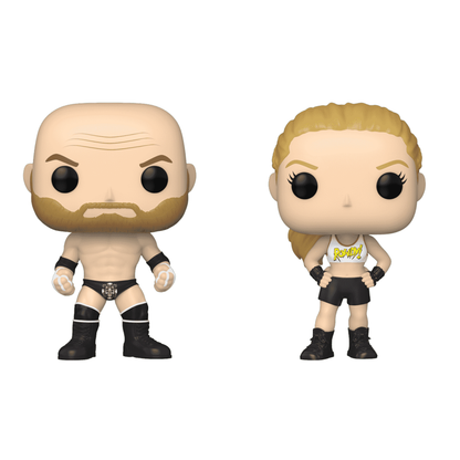 Funko Pop WWE Rhonda Rousey & Triple H Pop! 2 Pack