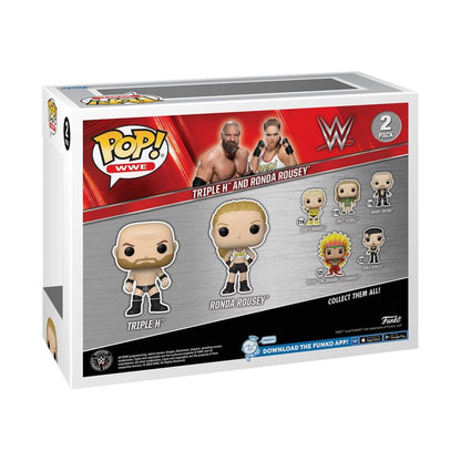 Funko Pop WWE Rhonda Rousey & Triple H Pop! 2 Pack
