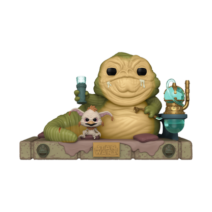 Funko Pop Star Wars: Return of the Jedi 40th Anniversary Jabba with Salacious Pop! Movie Moment