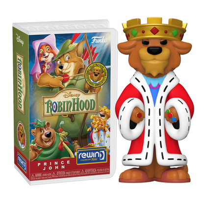 Funko Pop Robin Hood (1973) Prince John Rewind Figure