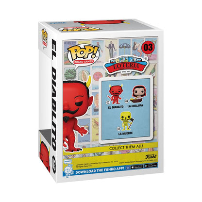 Funko Pop Loteria El Diablito US Exclusive Glow Pop! Vinyl [RS]