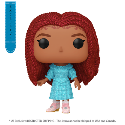 Funko Pop Little Mermaid (2023) Ariel US Exclusive Diamond Glitter Pop! Vinyl [RS]