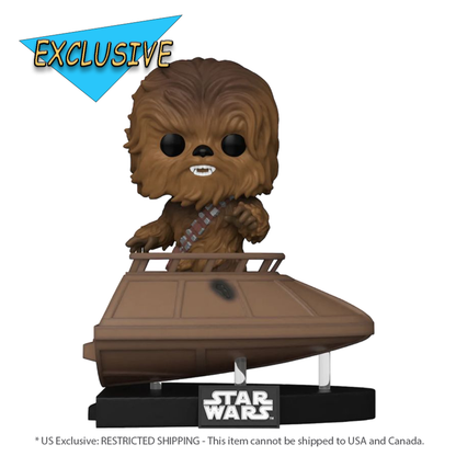 Funko Pop Star Wars: Return of the Jedi Chewbacca Build A Scene US Exclusive Pop! Deluxe [RS]