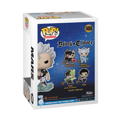 Funko Pop Black Clover Mars with Book US Exclusive Pop! Vinyl [RS]