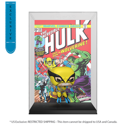 Funko Pop Marvel Comics Wolverine #181 US Exclusive Pop! Comic Cover [RS]