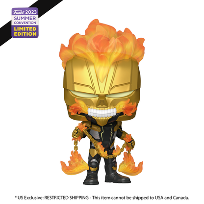 Funko Pop Marvel Comics Midnight Suns Ghost Rider SDCC 2023 US Exclusive Pop! Vinyl [RS]