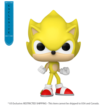Funko Pop Sonic the Hedgehog Super Sonic US Exclusive (with chase) Pop! Vinyl [RS]