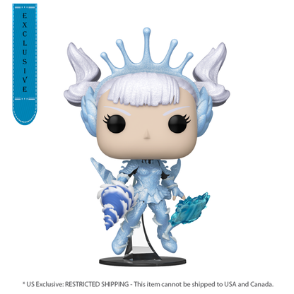 Funko Pop Black Clover Noelle in Valkyrie Armor US Exclusive Diamond Glitter Pop! Vinyl [RS]