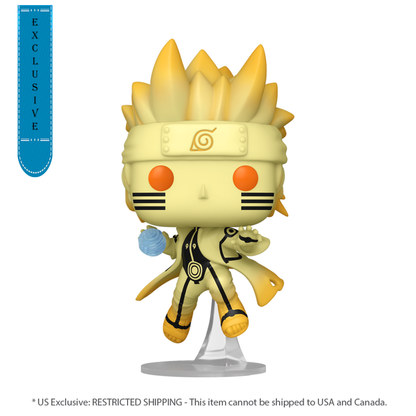 Funko Pop Naruto Naruto Uzumaki (Kurama Link Mode) US Exclusive (with chase) Pop! Vinyl [RS]