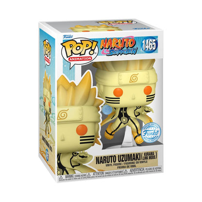 Funko Pop Naruto Naruto Uzumaki (Kurama Link Mode) US Exclusive (with chase) Pop! Vinyl [RS]
