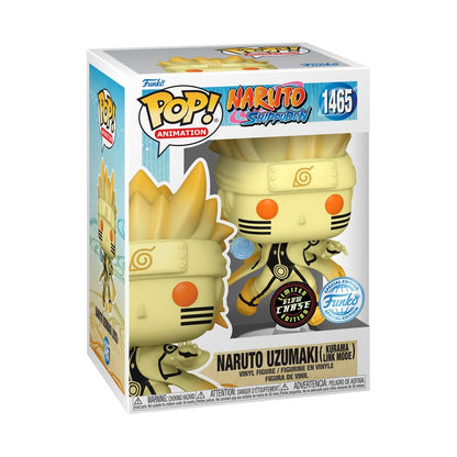 Funko Pop Naruto Naruto Uzumaki (Kurama Link Mode) US Exclusive (with chase) Pop! Vinyl [RS]