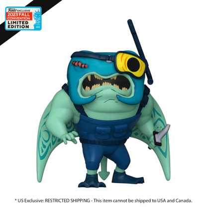 Funko Pop Teenage Mutant Ninja Turtles (2023) Manta Dude Pop! Vinyl NYCC 2023 US Exclusive [RS]