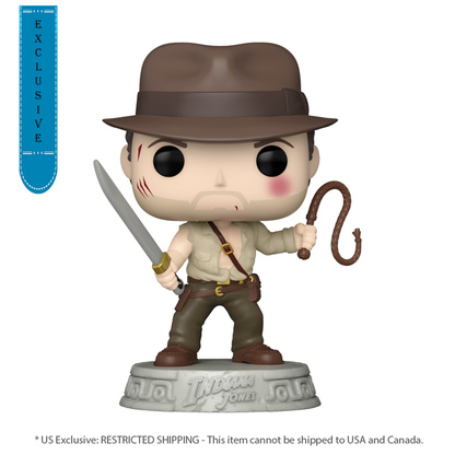 Funko Pop Indiana Jones and the Temple of Doom Indiana Jones (with Whip) Pop! Vinyl
