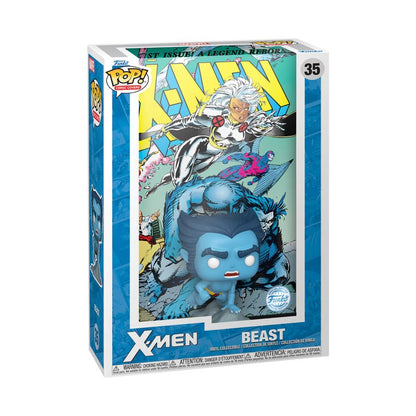 Funko Pop Marvel Comics X Men #1 (Beast) US Exclusive Pop! Comic Cover [RS]