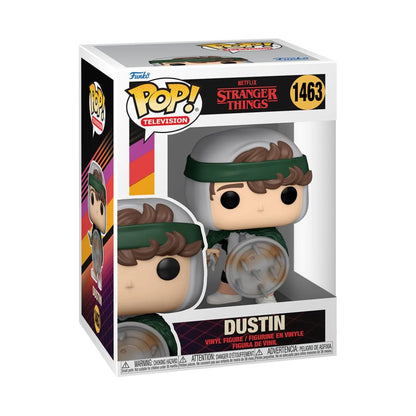 Funko Pop Stranger Things Hunter Dustin with shield Pop! Vinyl