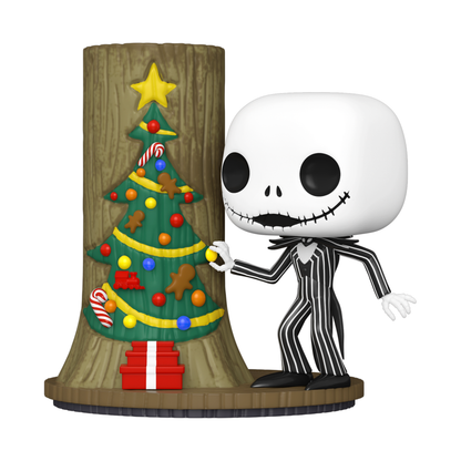 Funko Pop The Nightmare Before Christmas Jack with Christmas Town Door 30th Anniversary Pop! Deluxe