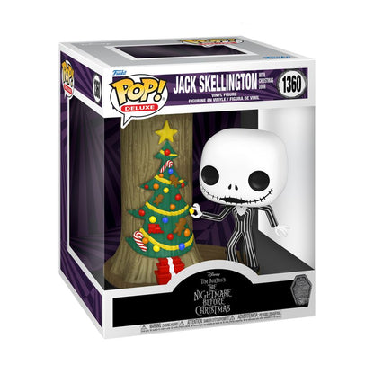 Funko Pop The Nightmare Before Christmas Jack with Christmas Town Door 30th Anniversary Pop! Deluxe