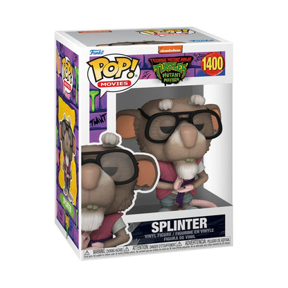 Funko Pop Teenage Mutant Ninja Turtles: Mutant Mayhem (2023) Splinter Pop! Vinyl