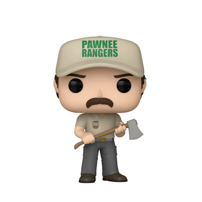 Funko Pop Parks & Recreation Ron Swanson (Pawnee Rangers) Pop! Vinyl