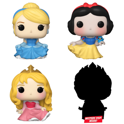 Funko Pop Disney Princess Cinderella Bitty Pop! 4 Pack