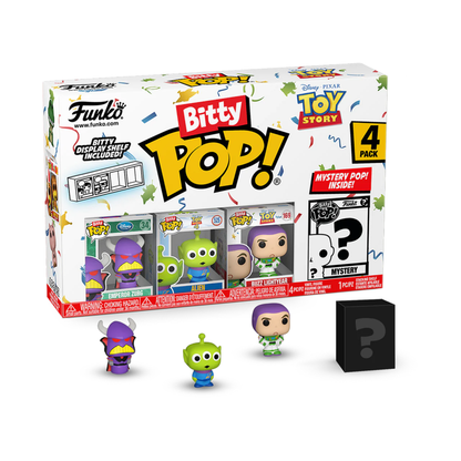 Funko Pop Toy Story Zurg Bitty Pop! 4 Pack
