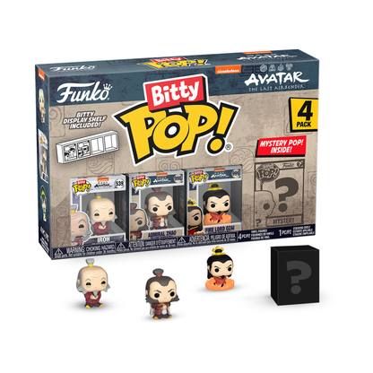 Funko Pop Avatar: The Last Airbender Iroh Bitty Pop! 4 Pack