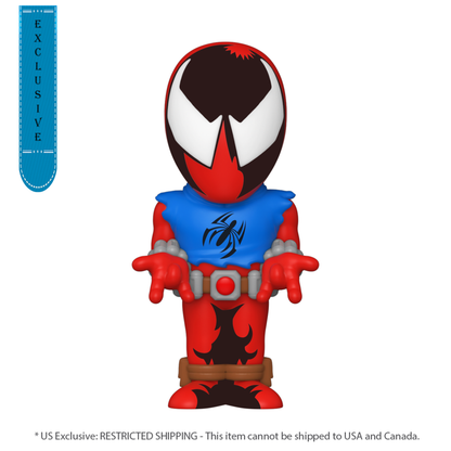 Funko Pop Spider Man: Across the SpiderVerse Scarlet Spider (with chase) US Exclusive Vinyl Soda