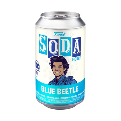 Funko Pop Blue Beetle (2023) Blue Beetle Unmasked (with chase) Vinyl US Exclusive Soda [RS]