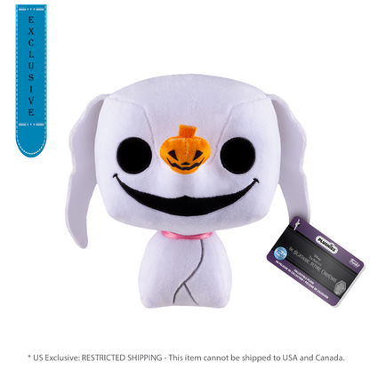 Funko Pop The Nightmare Before Christmas Zero 30th Anniversary US Exclusive Glow 7" Plush [RS]